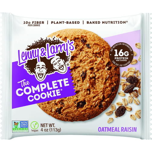 Lenny & Larry's Complete Cookie Oatmeal Raisin - 4 Ounce