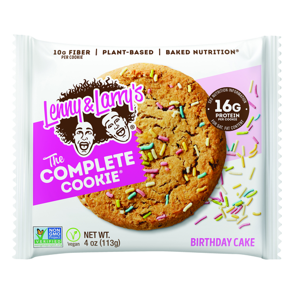 Lenny & Larry's The Complete Cookie Birthday Cake - 4 Ounce