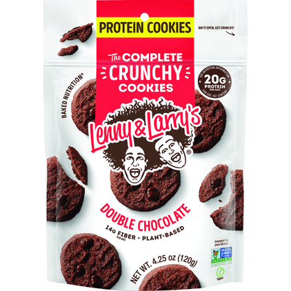 Lenny & Larry's The Complete Crunchy Cookies Double Chocolate - 4.25 Ounce