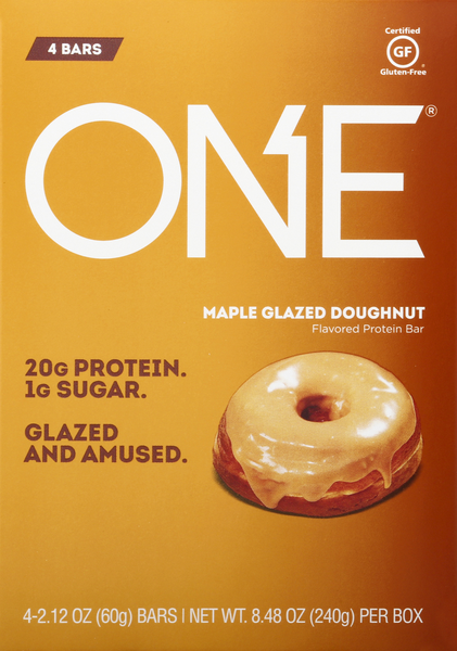 ONE Protein Bar, Maple Glaze Doughnut - 8.48 Ounce