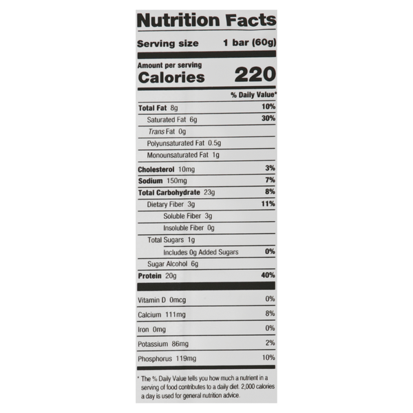 ONE Cookies & Creme Flavor Protein Bar - 2.12 Ounce