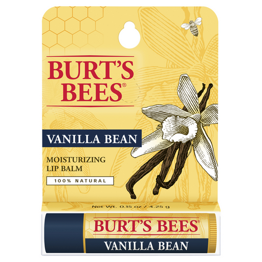 Burt's Bees Moisturizing Vanilla Bean Lip Balm - 0.15 Ounce