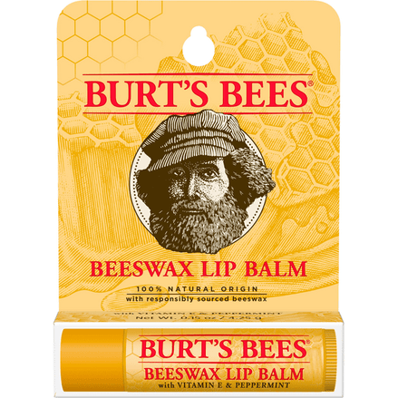 Burt's Bees Beeswax Lip Balm with Vitamin E & Peppermint - 0.15 Ounce