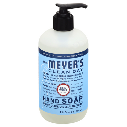 Meyers Hand Soap, Rain Water Scent - 12.5 Ounce