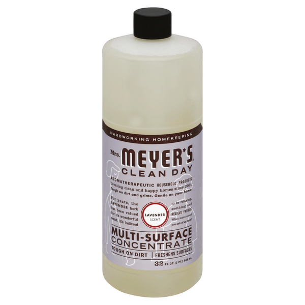 Mrs. Meyer's Clean Day Multi-Surface Concentrate, Lavender Scent - 32 Ounce