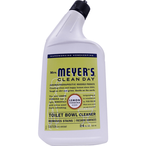 Mrs. Meyer's Clean Day Toilet Bowl Cleaner, Lemon Verbena Scent - 24 Ounce