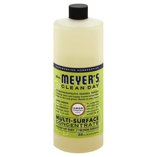 Mrs. Meyer's Clean Day Multi-Surface Concentrate, Lemon Scent - 32 Ounce