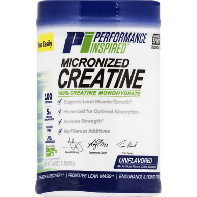 Performance Inspired UInflavored Micronized Creatine - 17.64 Ounce