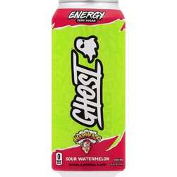 Ghost Warheads Sour Watermelon Energy Drink - 16 Ounce