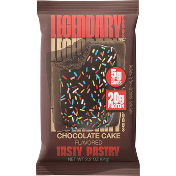Legendary Foods Tasty Pastry, Chocolate Cake Flavored - 2.2 Ounce