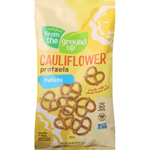 From the Ground Up Cauliflower Pretzels Twists - 4.5 Ounce