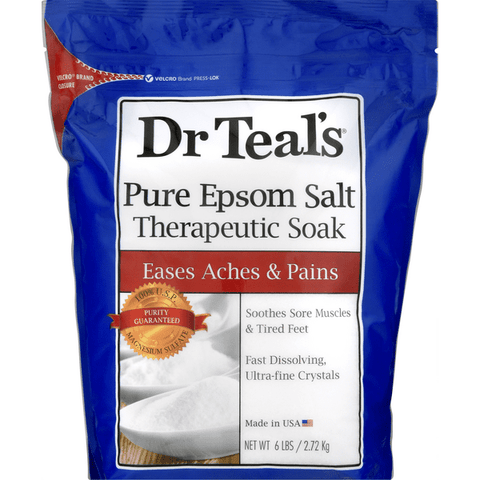 Dr Teal's Theraputic Soak Pure Epsom Salt - 6 Pounds