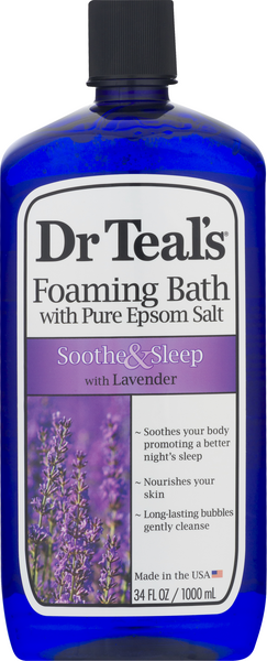 Dr. Teal's Lavender Foaming Bath - 34 Ounce