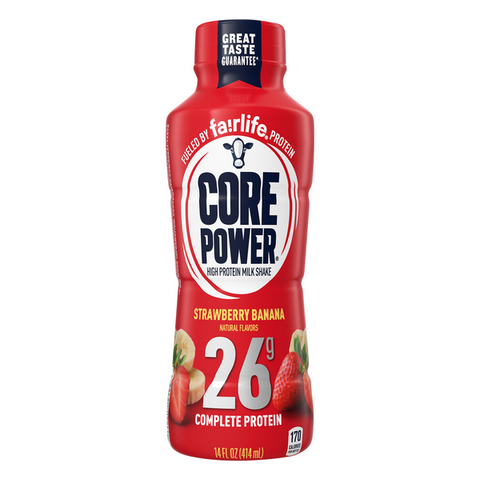 Core Power Strawberry Banana High Protein Milk Shake - 14 Ounce