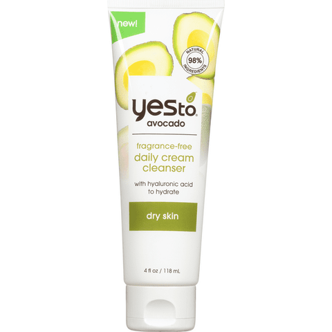 Yes to Daily Cream Cleanser, Dry Skin - 4 Fl