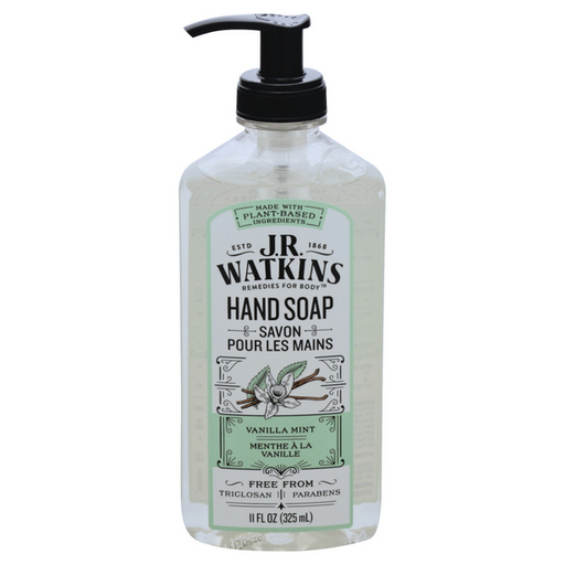 J.R. Watkins Vanilla Mint Hand Soap - 11 Ounce