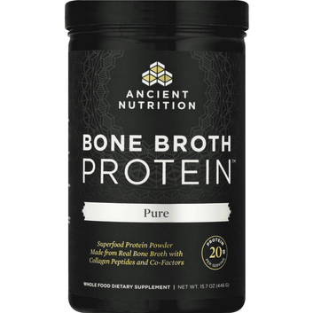 Ancient Nutrition Bone Broth Protein Pure Powder - 15.7 Ounce