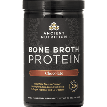 Ancient Nutrition Bone Broth Protein - Chocolate - 17.8 Ounce