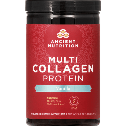 Ancient Nutrition Vanilla Multi Collagen Protein - 16.7 Ounce