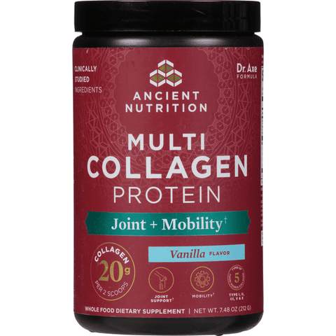 Ancient Nutrition Muti Collagen Protein Joint + Tissue - 8 Ounce