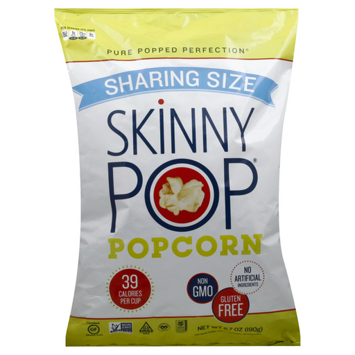 Skinny Pop Popcorn, Sharing Size - 6.7 Ounce