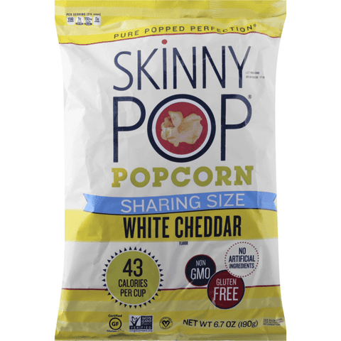 Skinny Pop White Cheddar Popcorn Sharing Size – WholeLotta Good