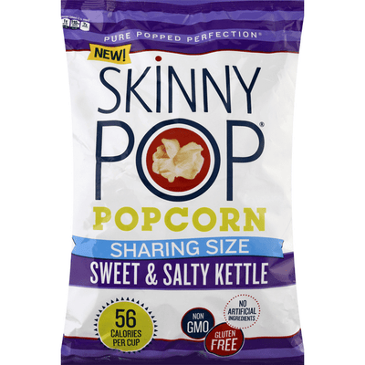 Skinny Pop Popcorn, Sweet & Salty Kettle, Sharing Size - 8.1 Ounce