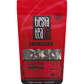 Tiesta Tea Energizer Black Thai Tropical - 1.9 Ounce