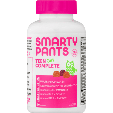 Smarty Pants Teen Girl Complete Gummies - 90 Count