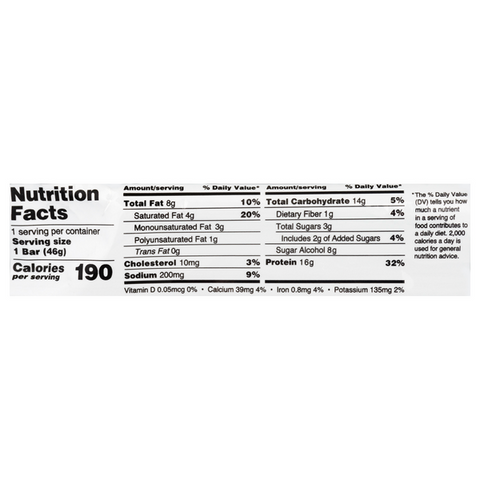 Fit Crunch Chocolate Chip Cookie Dough Protein Bar, Gluten Free - 1.62 Ounce