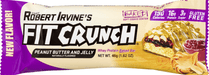 Fit Crunch Peanut Butter And Jelly Whey Protein Baked Bar - 1.62 Ounce