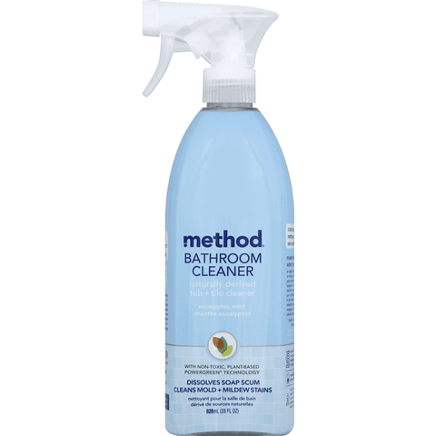 method  Antibacterial Bathroom Cleaner, Spearmint, 28 oz