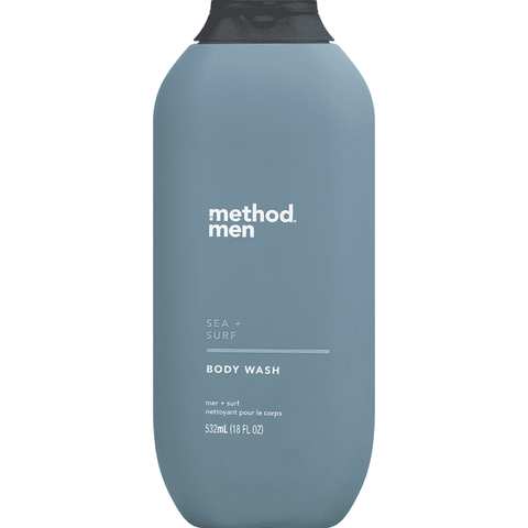 Method Men Sea + Surf Body Wash - 18 Ounce