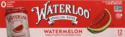 Waterloo Watermelon Sparkling Water 12 Count - 12 Ounce