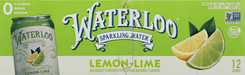 Waterloo Lime Sparkling Water 12 Count - 12 Ounce