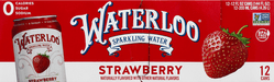 Waterloo Strawberry Sparkling Water 12 Count - 12 Ounce