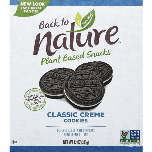Back to Nature Classic Creme Cookies - 12 Ounce