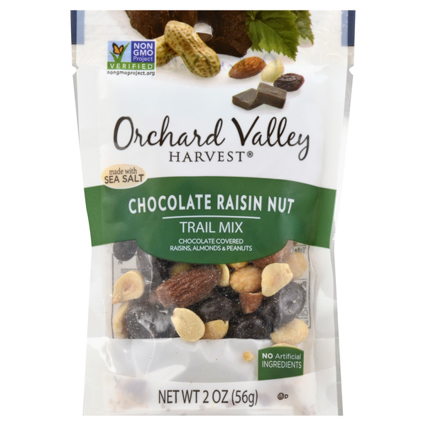 Orchard Valley Harvest Chocolate Raisin Nut Trail Mix - 2 Ounce