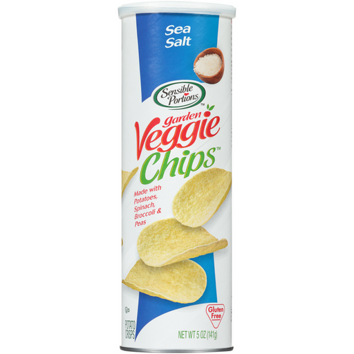 Sensible Portions Garden Veggie Chips Sea Salt Potato Crisps - 5 Ounce