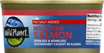 Wild Planet Wild Alaska Pink Salmon No Salt Added - 6 Ounce
