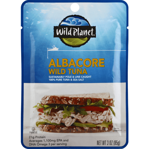 Wild Planet Albacore Wild Tuna - 3 Ounce