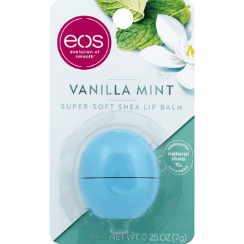 EOS Lasting Hydration Lip Care Vanilla Mint - 0.25 Ounce