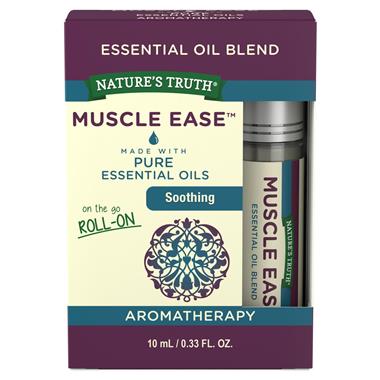 Nature's Truth Muscle Ease Essential Oil Roll-On - 0.33 Ounce