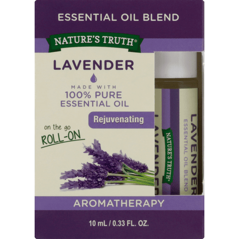 Nature's Truth Aromatherapy Lavender Essential Oil Roll-On - 0.33 Ounce