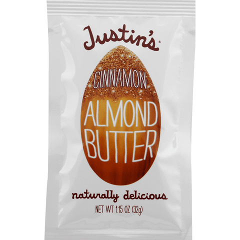 Justin's Almond Butter, Cinnamon - 1.15 Ounce