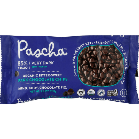 Pascha Organic Dark Chocolate Chips - 8.8 Ounce