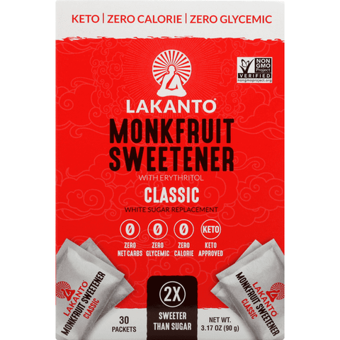 Lakanto Monkfruit Sweetener with Erythritol - 3.17 Ounce