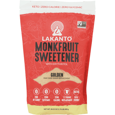 Lakanto Monkfruit Sweetener, Golden - 28.22 Ounce