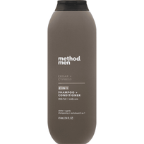 Method Men Shampoo + Conditioner, 2-In-1, Cedar + Cypress - 14 Ounce