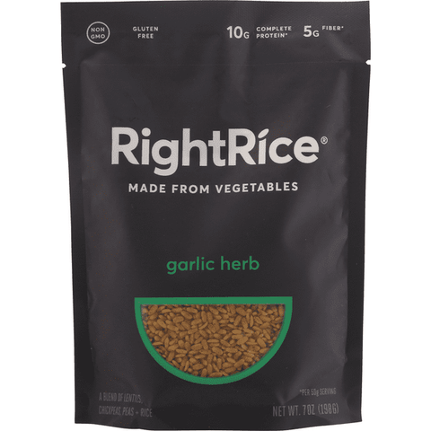 Right Rice Garlic Herb - 7 Ounce